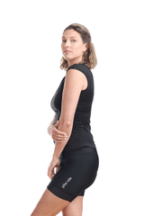 JolieRide Tank top Women’s Ruched Sleeveless Cycling Jersey
