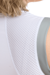 JolieRide Tank top Women’s Sleeveless Cycling Jersey #color_Bone-Avocado