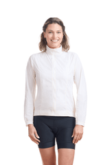 JolieRide Windbreaker Ultralight Nylon Wind Resistant Cycling Jacket #color_off-white, blanc-cassé