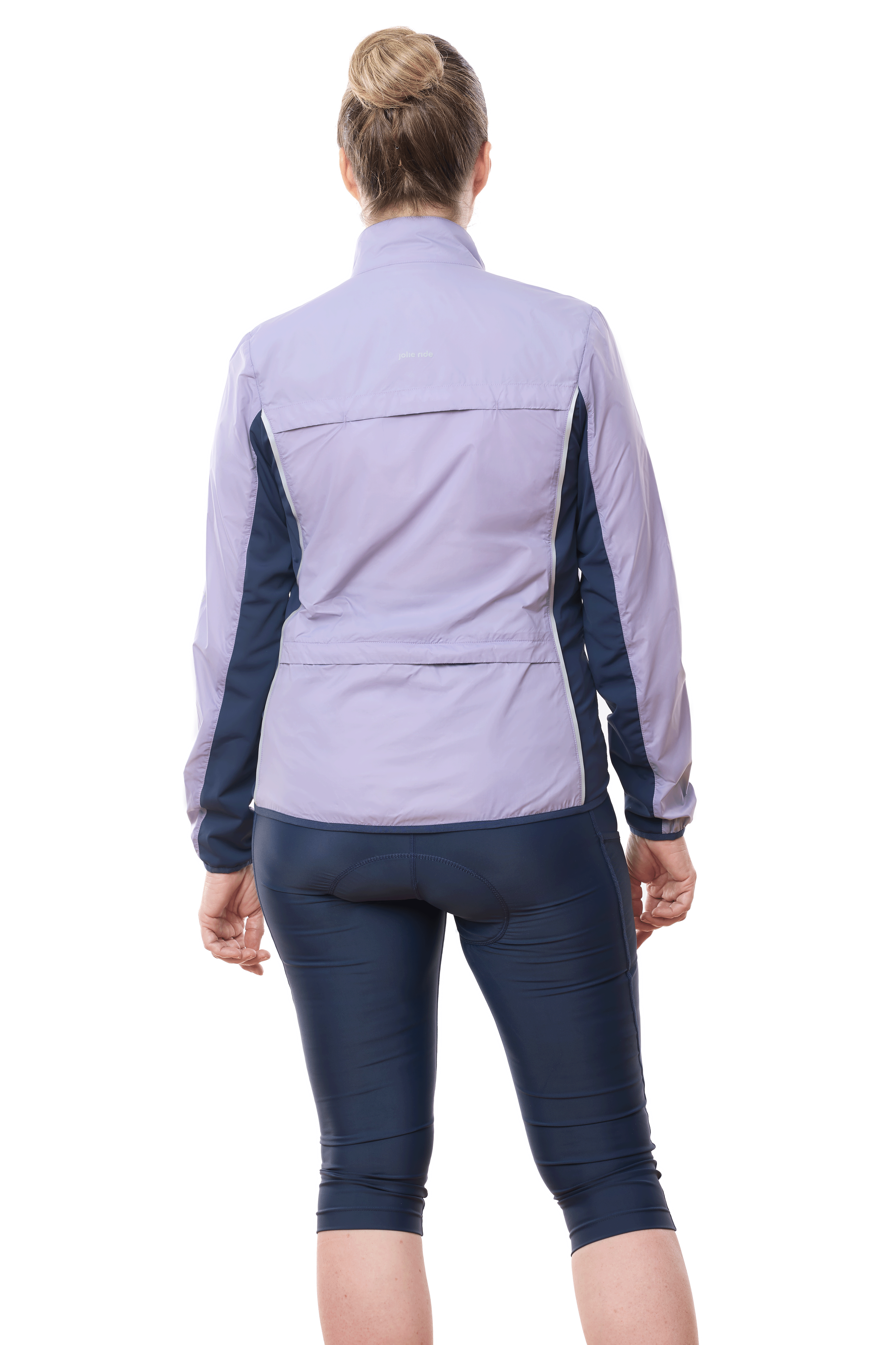 JolieRide Windbreaker Wind-Resistant Jacket for Women - Ultra-Light Comfort & Reflective Design