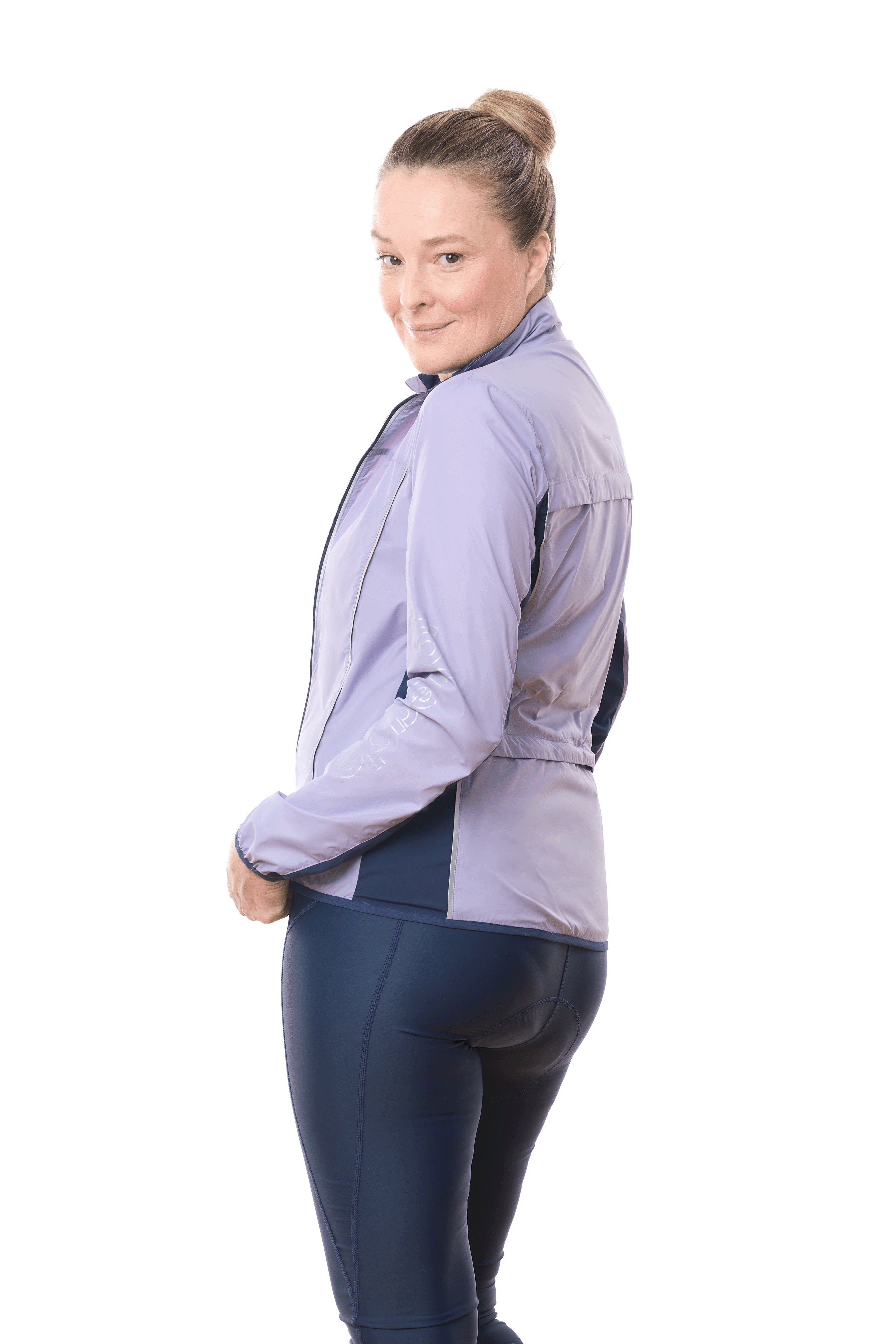 JolieRide Windbreaker Wind-Resistant Jacket for Women - Ultra-Light Comfort & Reflective Design