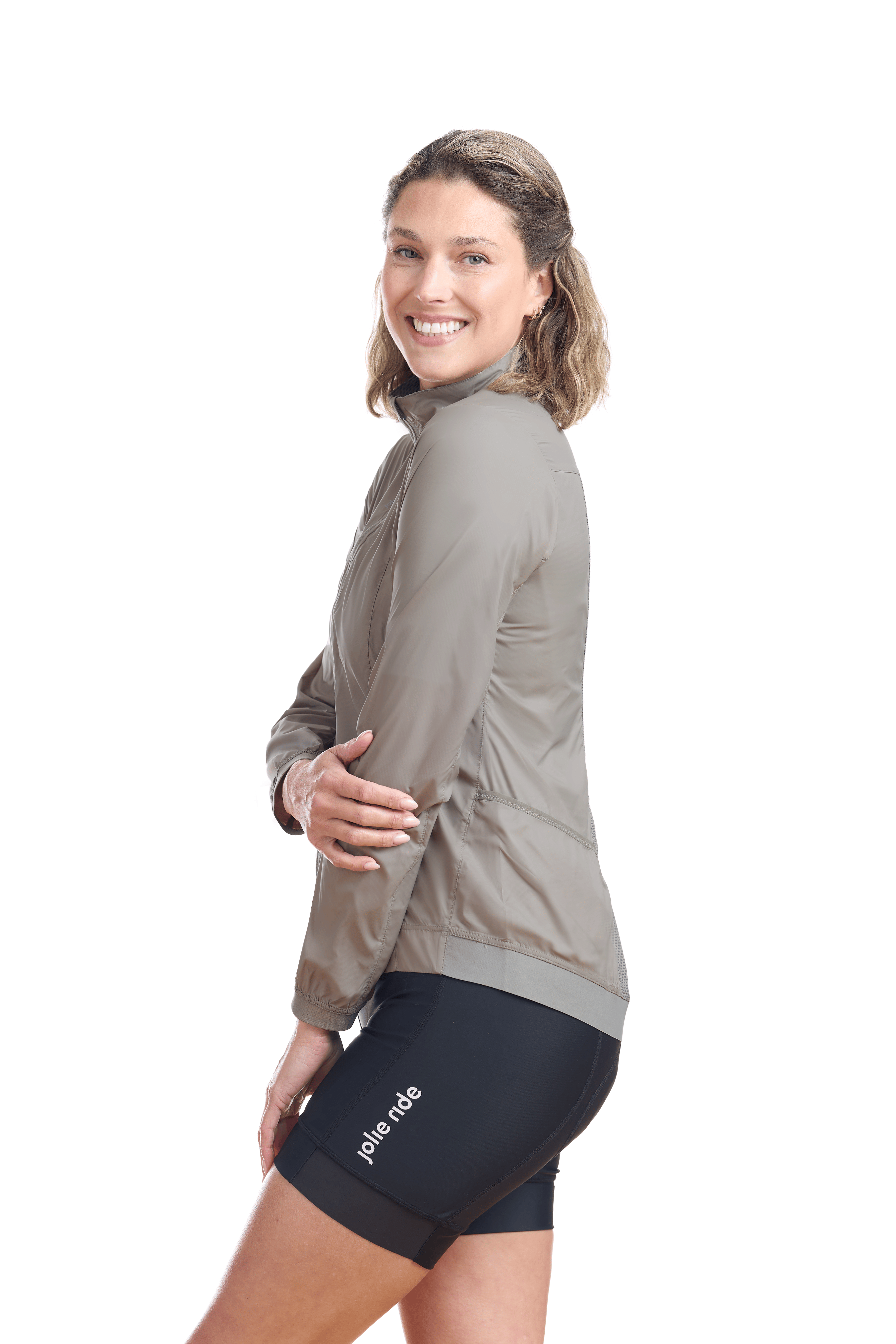JolieRide Windbreaker Ultralight Nylon Wind Resistant Cycling Jacket #color_avocado, avocat